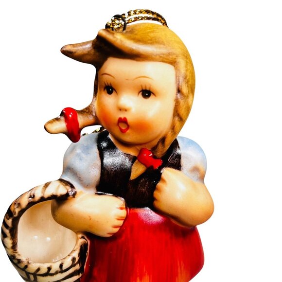 Schmid Christmas Ornament Figurine Hark the Herald 1983 Sweetheart 1984 Set of 2 - Picture 8 of 16